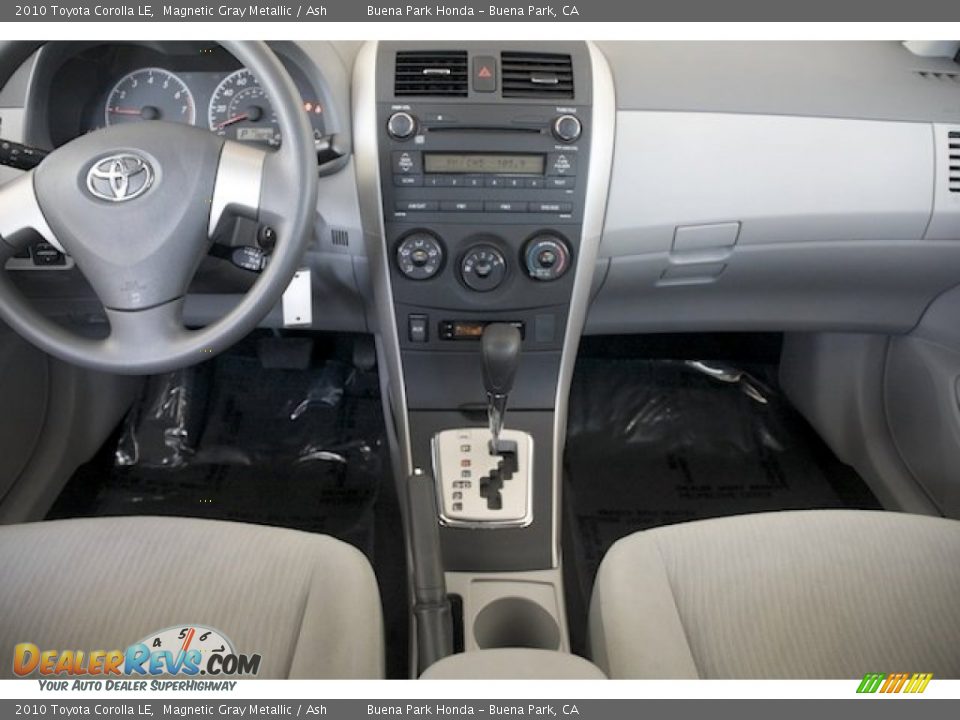 2010 Toyota Corolla LE Magnetic Gray Metallic / Ash Photo #5