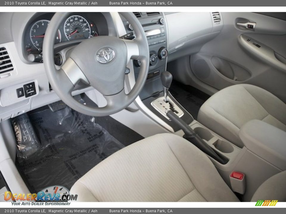 2010 Toyota Corolla LE Magnetic Gray Metallic / Ash Photo #13