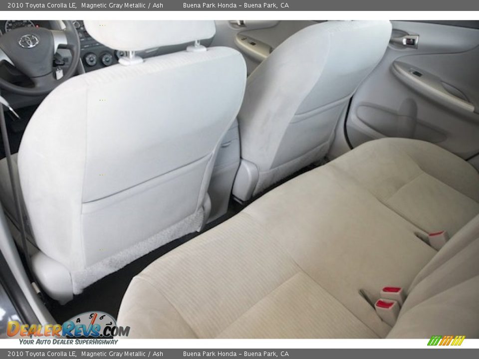 2010 Toyota Corolla LE Magnetic Gray Metallic / Ash Photo #15