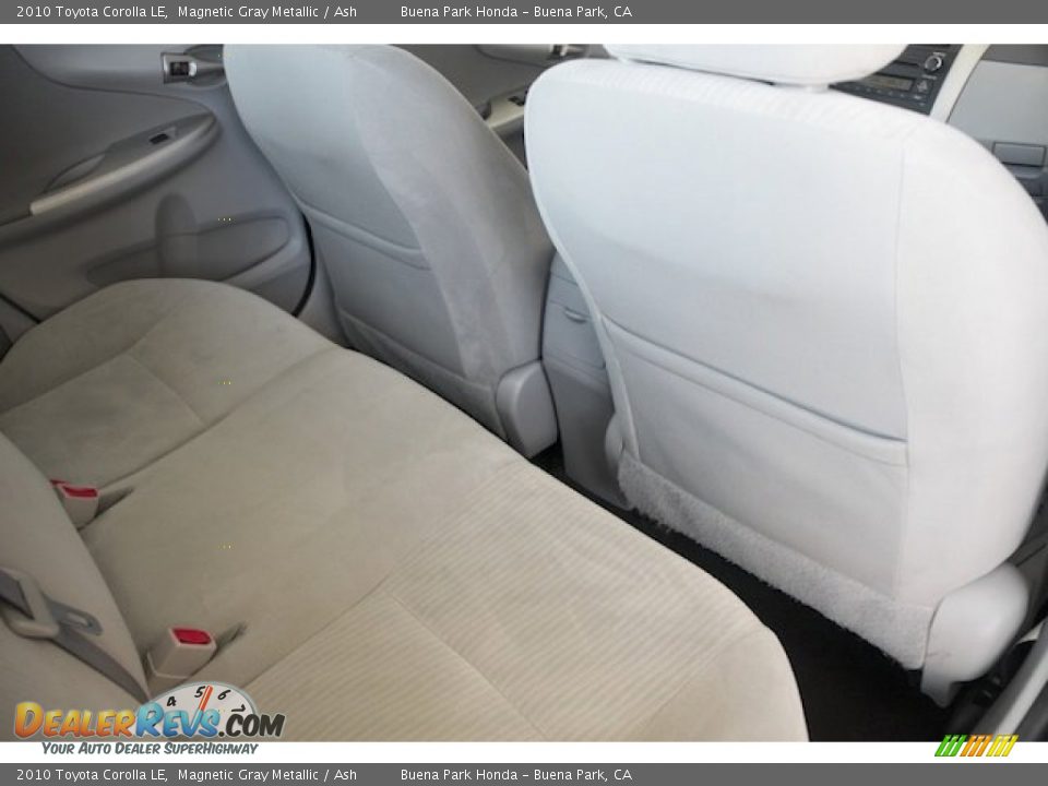 2010 Toyota Corolla LE Magnetic Gray Metallic / Ash Photo #18