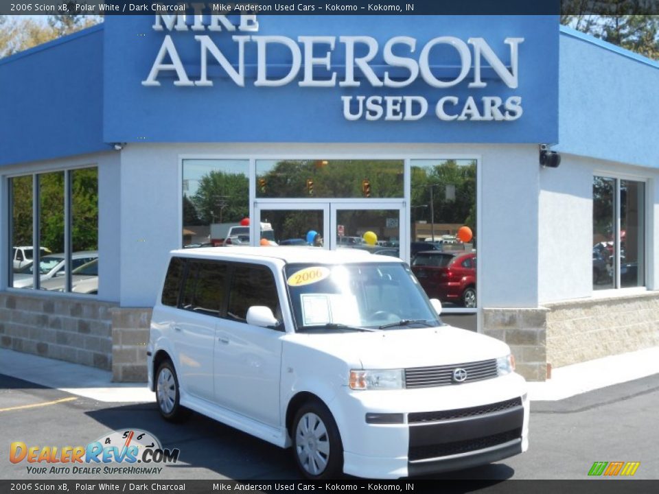 2006 Scion xB Polar White / Dark Charcoal Photo #1