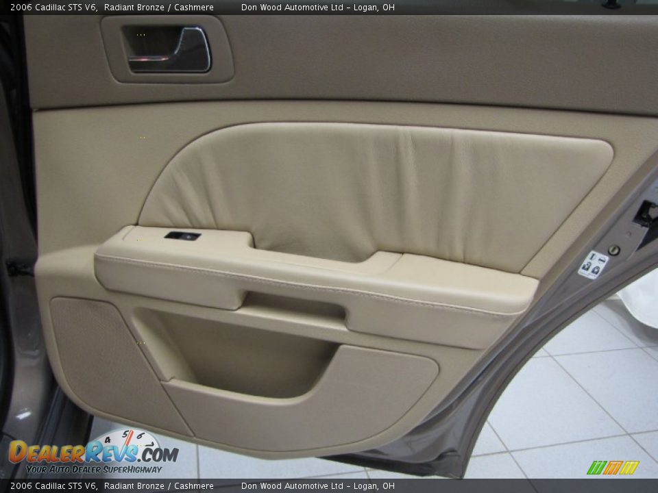2006 Cadillac STS V6 Radiant Bronze / Cashmere Photo #12