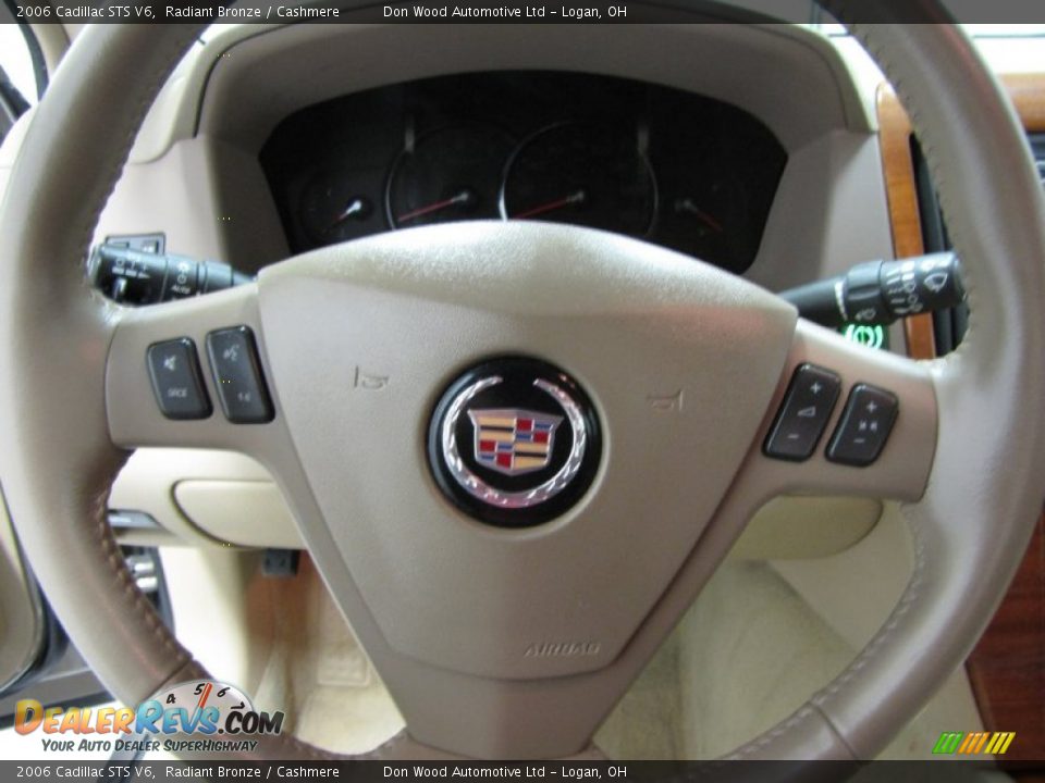 2006 Cadillac STS V6 Radiant Bronze / Cashmere Photo #14