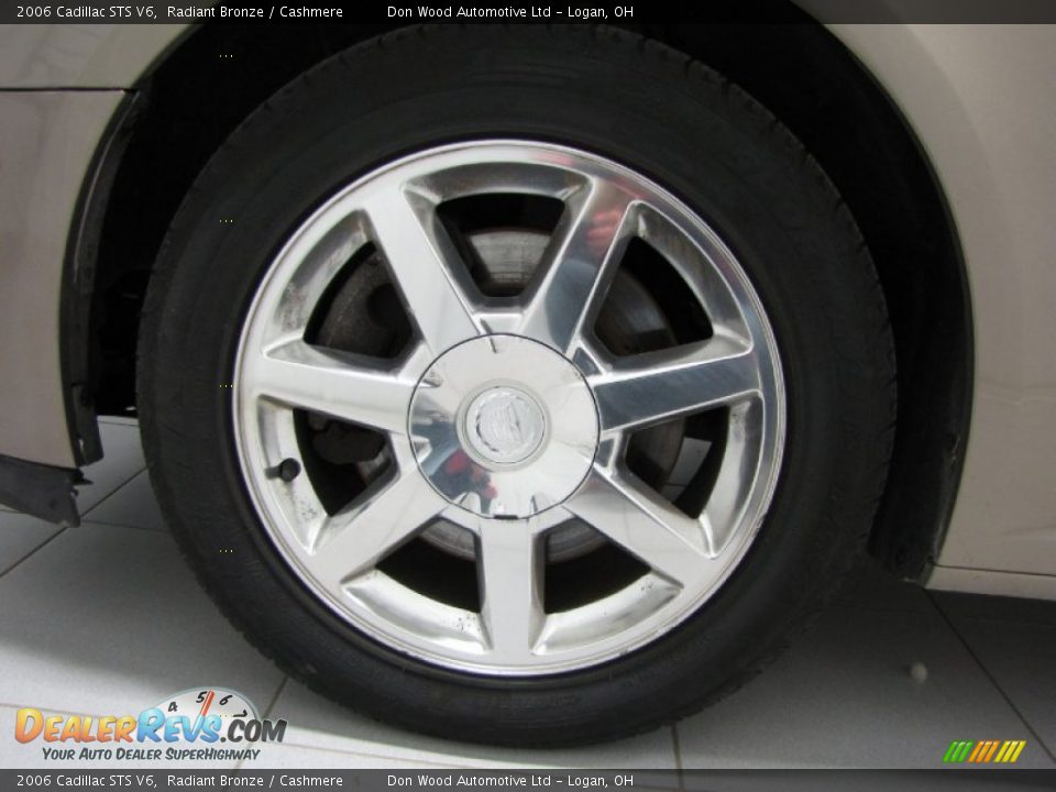 2006 Cadillac STS V6 Radiant Bronze / Cashmere Photo #22