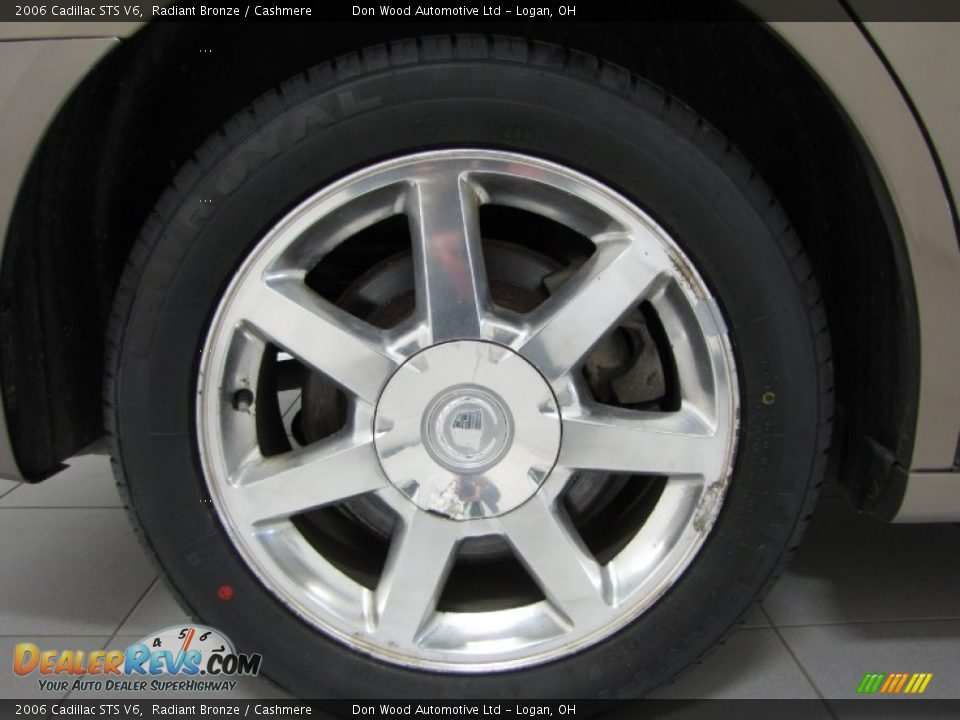 2006 Cadillac STS V6 Radiant Bronze / Cashmere Photo #23