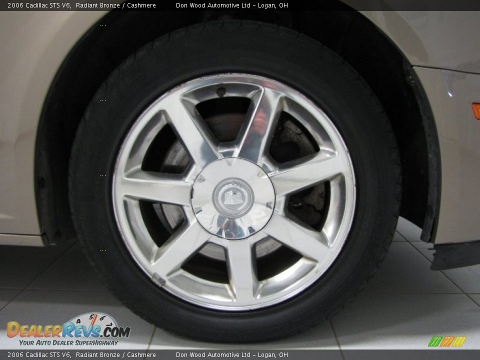 2006 Cadillac STS V6 Radiant Bronze / Cashmere Photo #25