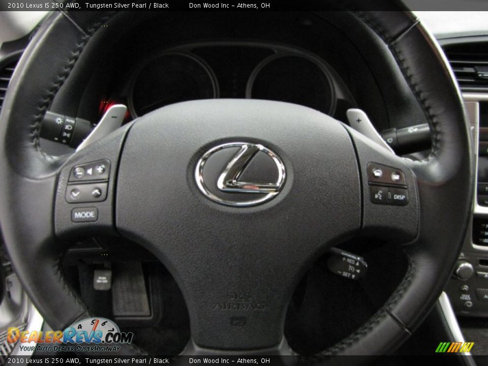 2010 Lexus IS 250 AWD Tungsten Silver Pearl / Black Photo #15