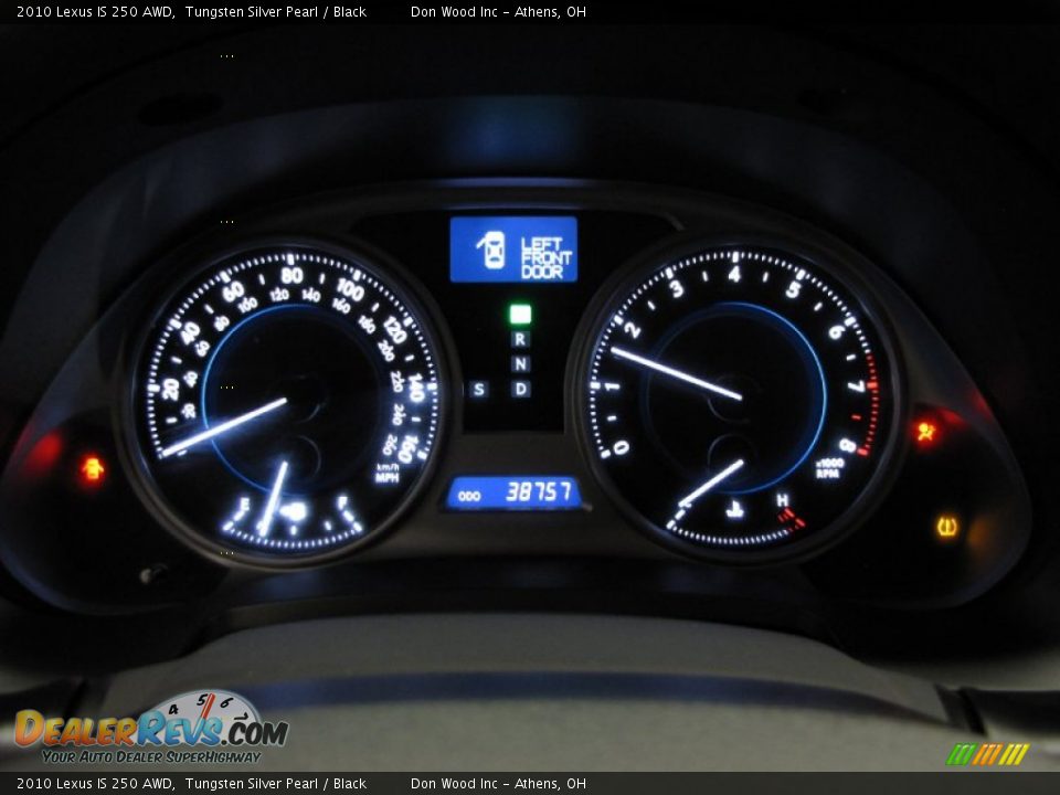 2010 Lexus IS 250 AWD Tungsten Silver Pearl / Black Photo #16
