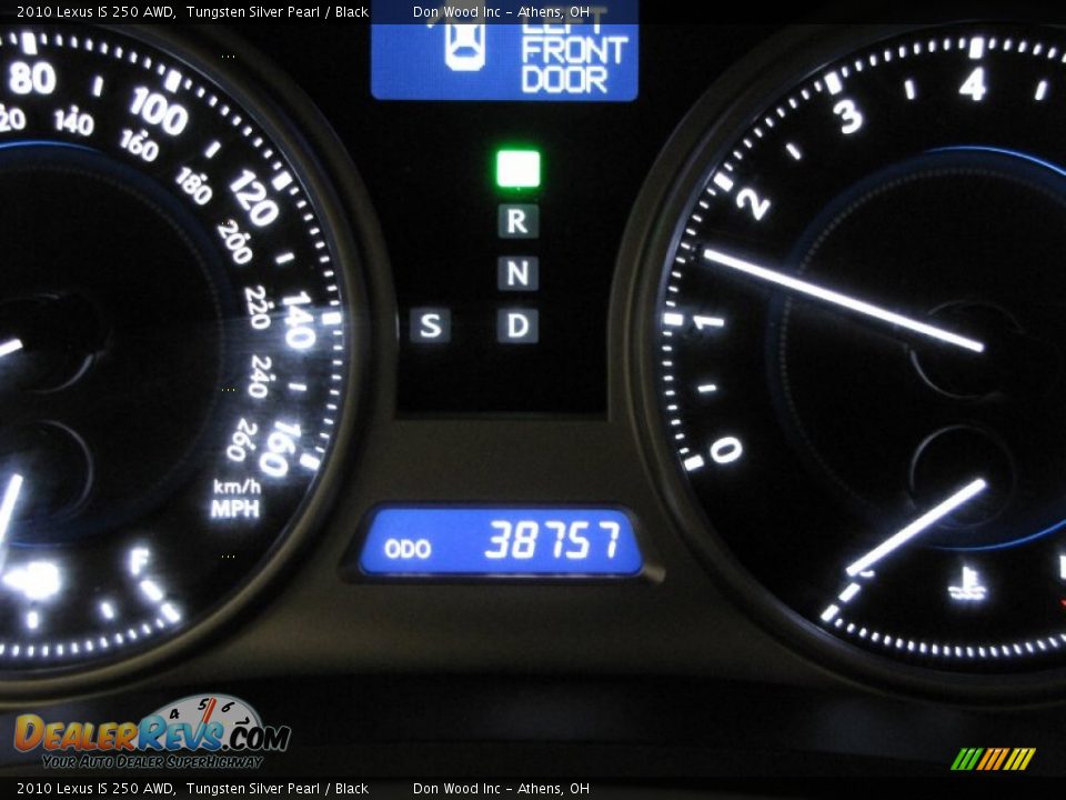 2010 Lexus IS 250 AWD Tungsten Silver Pearl / Black Photo #17