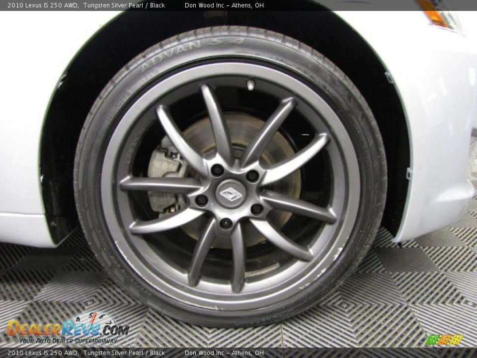2010 Lexus IS 250 AWD Tungsten Silver Pearl / Black Photo #21