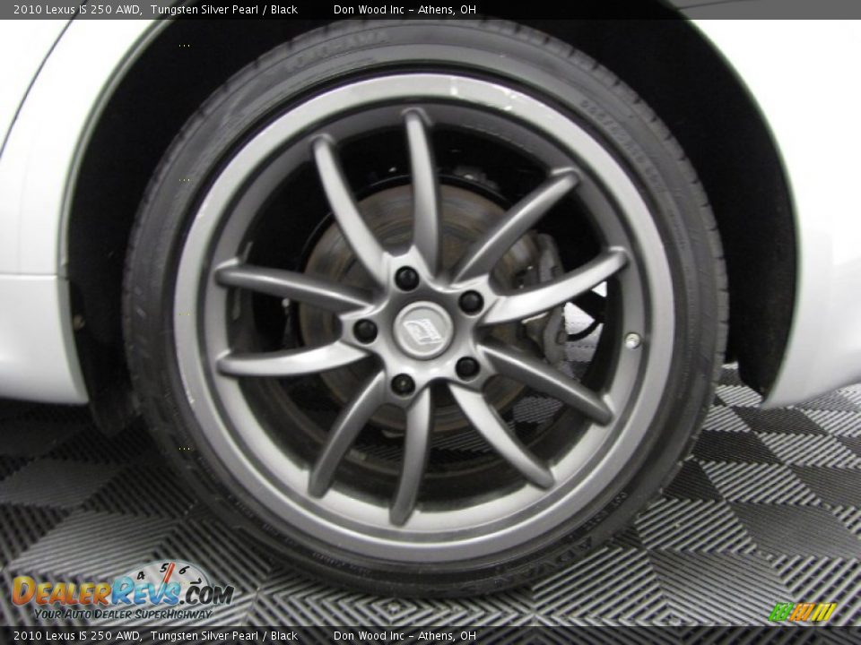 2010 Lexus IS 250 AWD Tungsten Silver Pearl / Black Photo #22