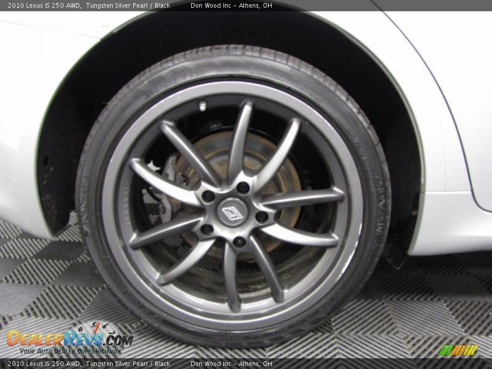2010 Lexus IS 250 AWD Tungsten Silver Pearl / Black Photo #23