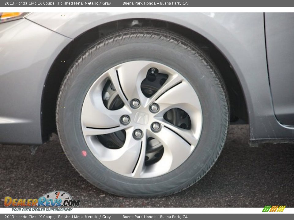 2013 Honda Civic LX Coupe Wheel Photo #7
