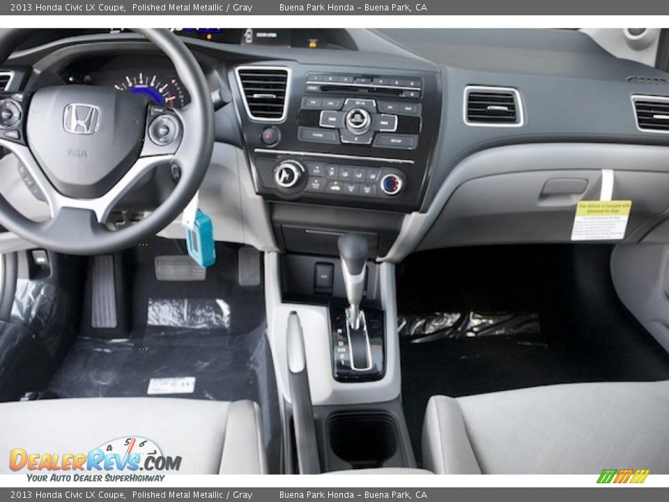Dashboard of 2013 Honda Civic LX Coupe Photo #11