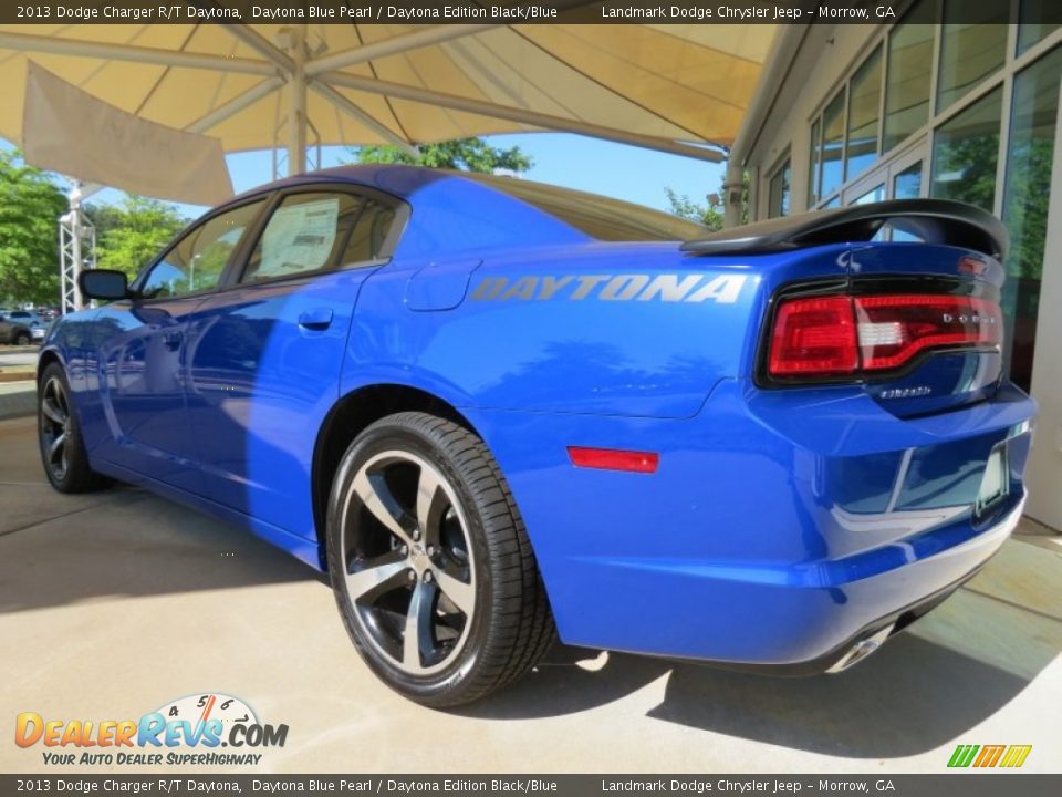 Daytona Blue Pearl 2013 Dodge Charger R/T Daytona Photo #2