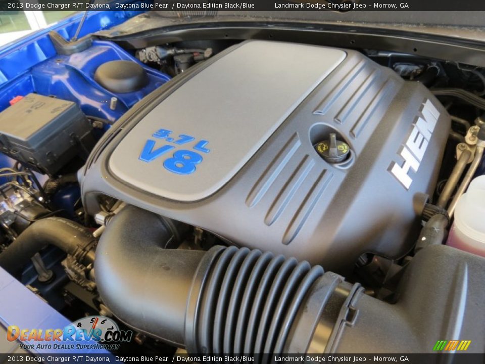 2013 Dodge Charger R/T Daytona 5.7 Liter HEMI OHV 16-Valve VVT V8 Engine Photo #10