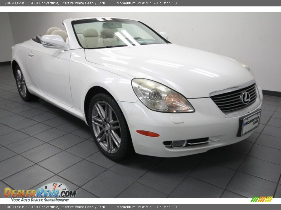 2009 Lexus SC 430 Convertible Starfire White Pearl / Ecru Photo #1
