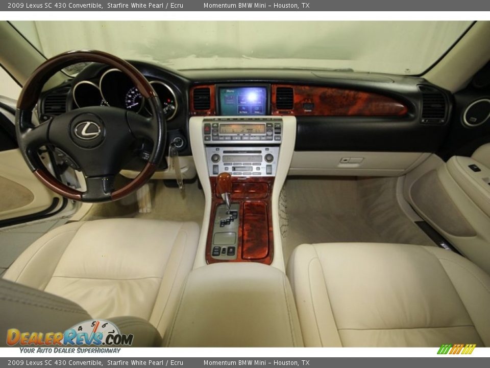 Dashboard of 2009 Lexus SC 430 Convertible Photo #4