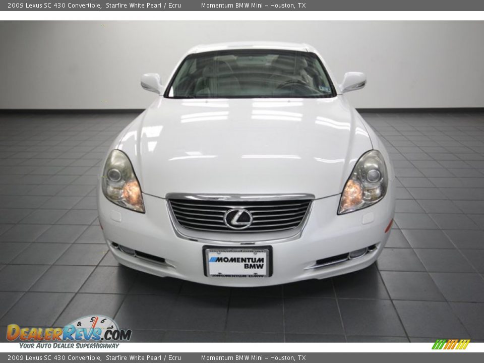 2009 Lexus SC 430 Convertible Starfire White Pearl / Ecru Photo #6