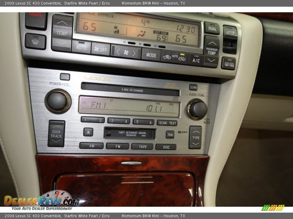 Audio System of 2009 Lexus SC 430 Convertible Photo #24