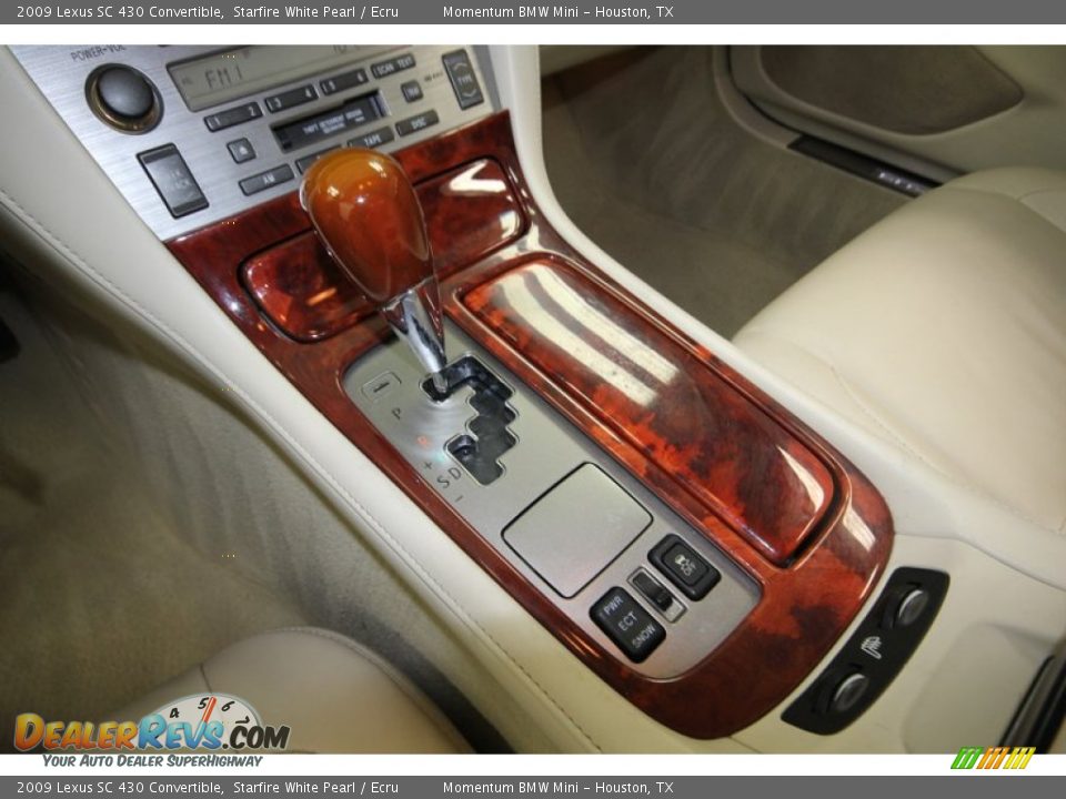 2009 Lexus SC 430 Convertible Shifter Photo #25