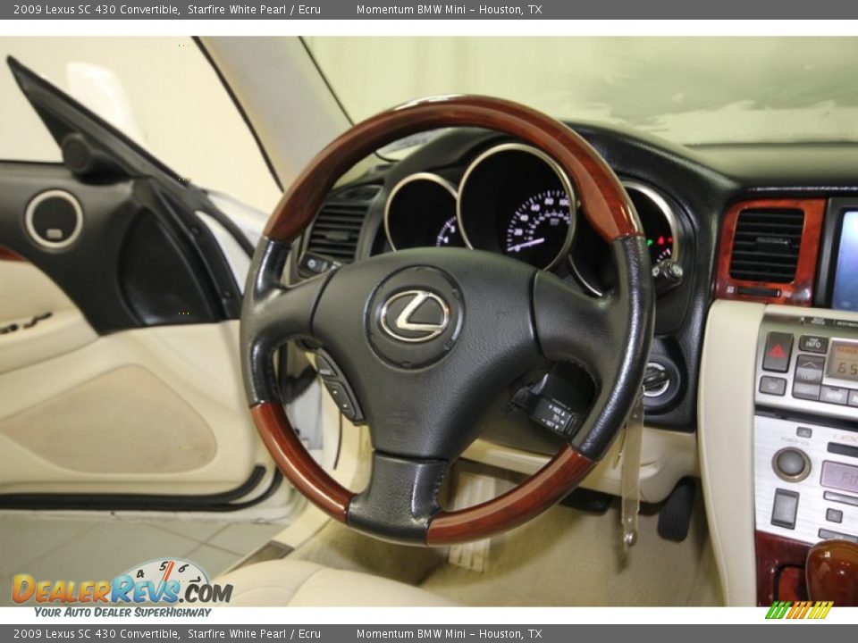 2009 Lexus SC 430 Convertible Steering Wheel Photo #31