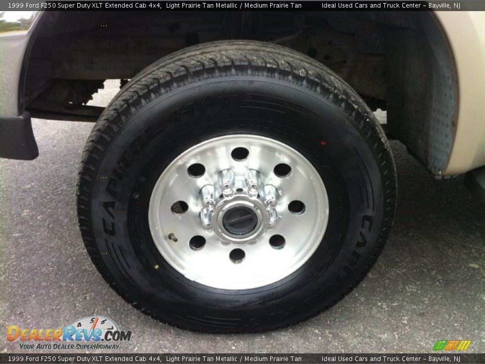 1999 Ford F250 Super Duty XLT Extended Cab 4x4 Light Prairie Tan Metallic / Medium Prairie Tan Photo #5