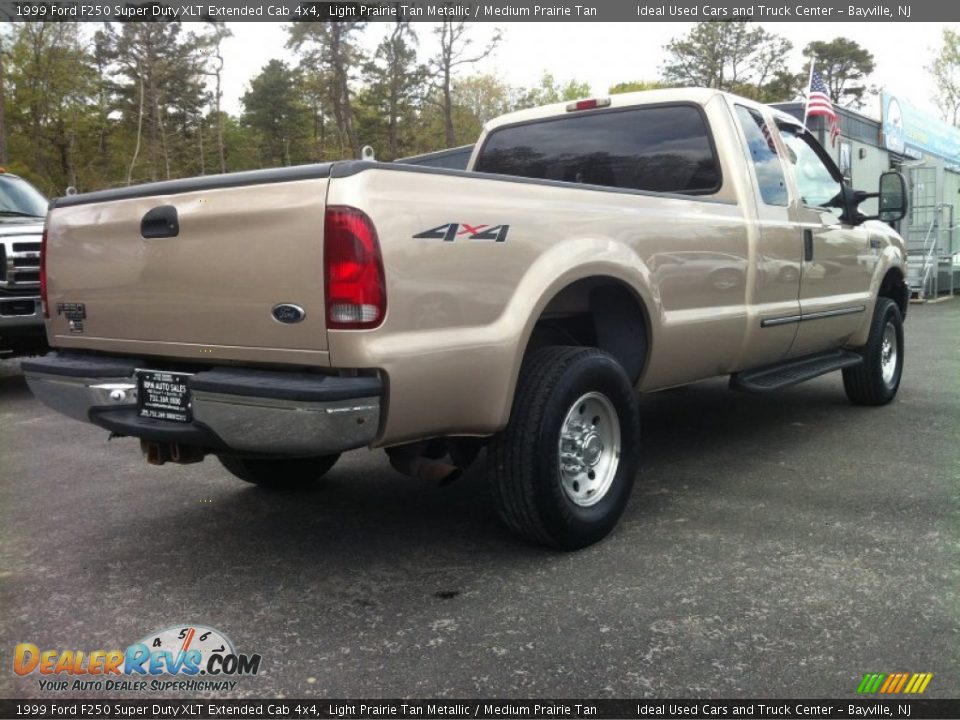 1999 Ford F250 Super Duty XLT Extended Cab 4x4 Light Prairie Tan Metallic / Medium Prairie Tan Photo #13