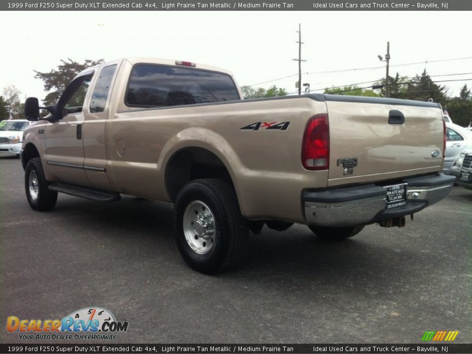 1999 Ford F250 Super Duty XLT Extended Cab 4x4 Light Prairie Tan Metallic / Medium Prairie Tan Photo #15