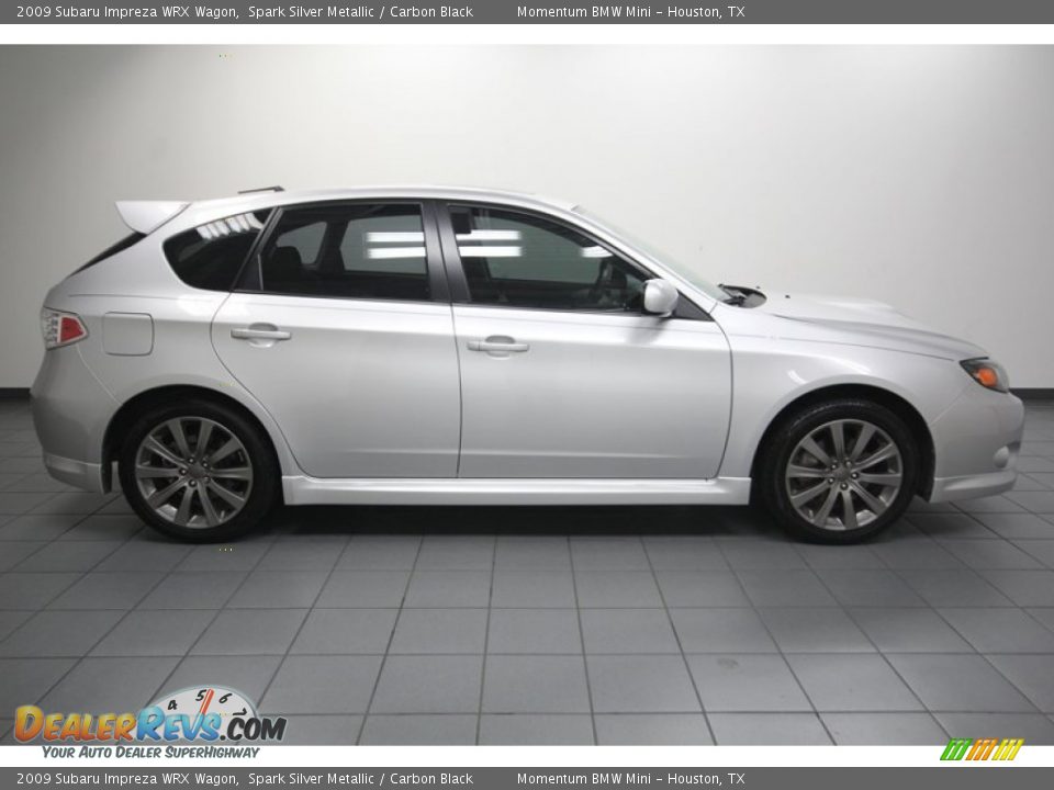Spark Silver Metallic 2009 Subaru Impreza WRX Wagon Photo #8