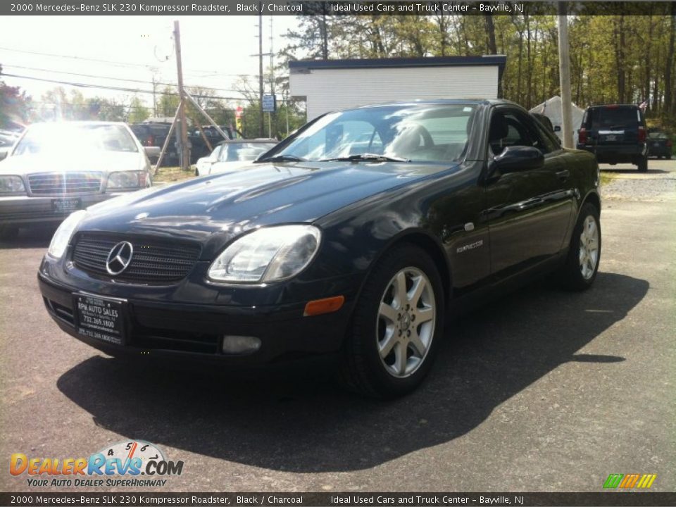 2000 Mercedes-Benz SLK 230 Kompressor Roadster Black / Charcoal Photo #1