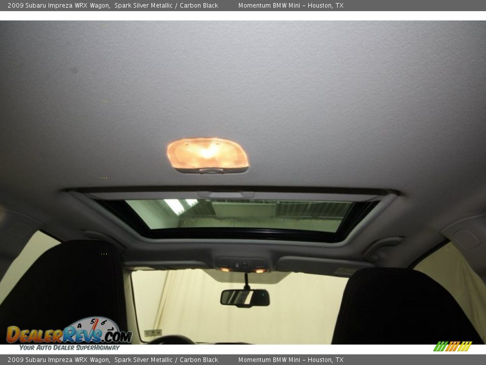 2009 Subaru Impreza WRX Wagon Spark Silver Metallic / Carbon Black Photo #15