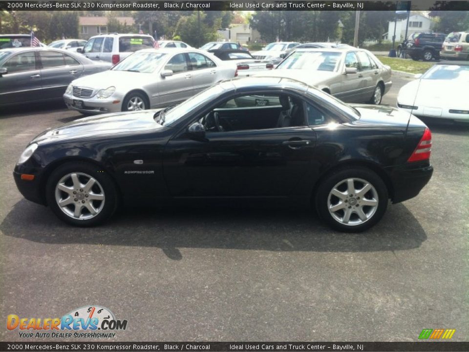 2000 Mercedes-Benz SLK 230 Kompressor Roadster Black / Charcoal Photo #6
