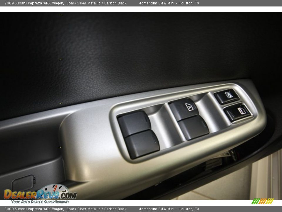 2009 Subaru Impreza WRX Wagon Spark Silver Metallic / Carbon Black Photo #18