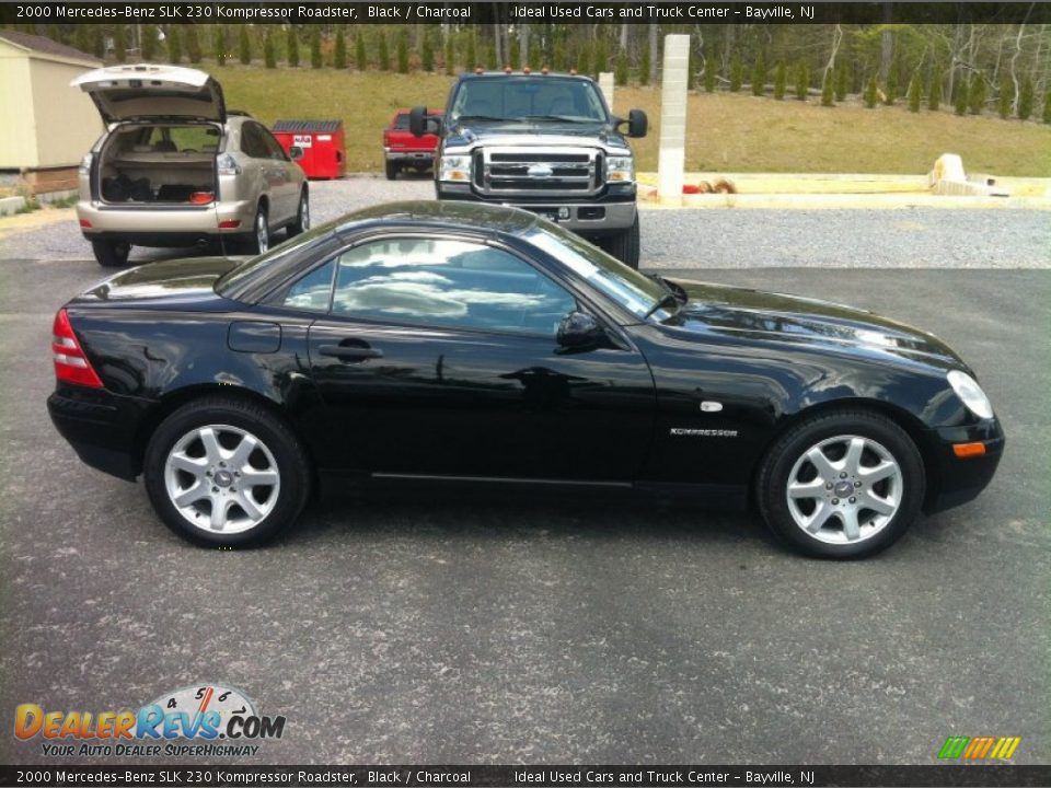 2000 Mercedes-Benz SLK 230 Kompressor Roadster Black / Charcoal Photo #7