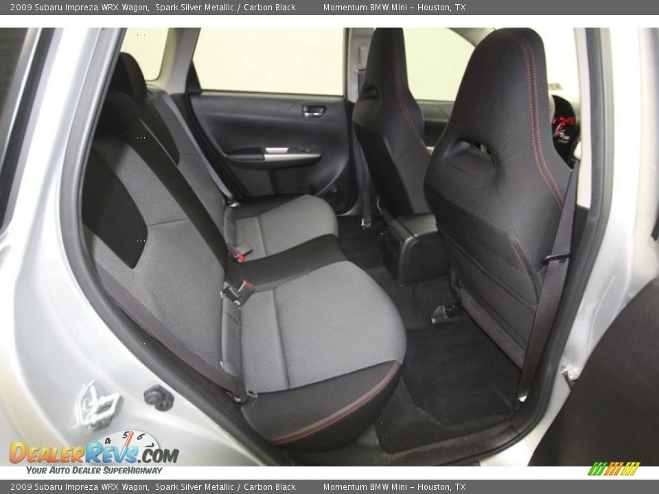 Rear Seat of 2009 Subaru Impreza WRX Wagon Photo #22