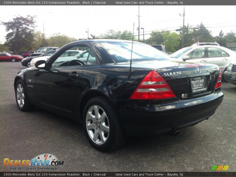 2000 Mercedes-Benz SLK 230 Kompressor Roadster Black / Charcoal Photo #14