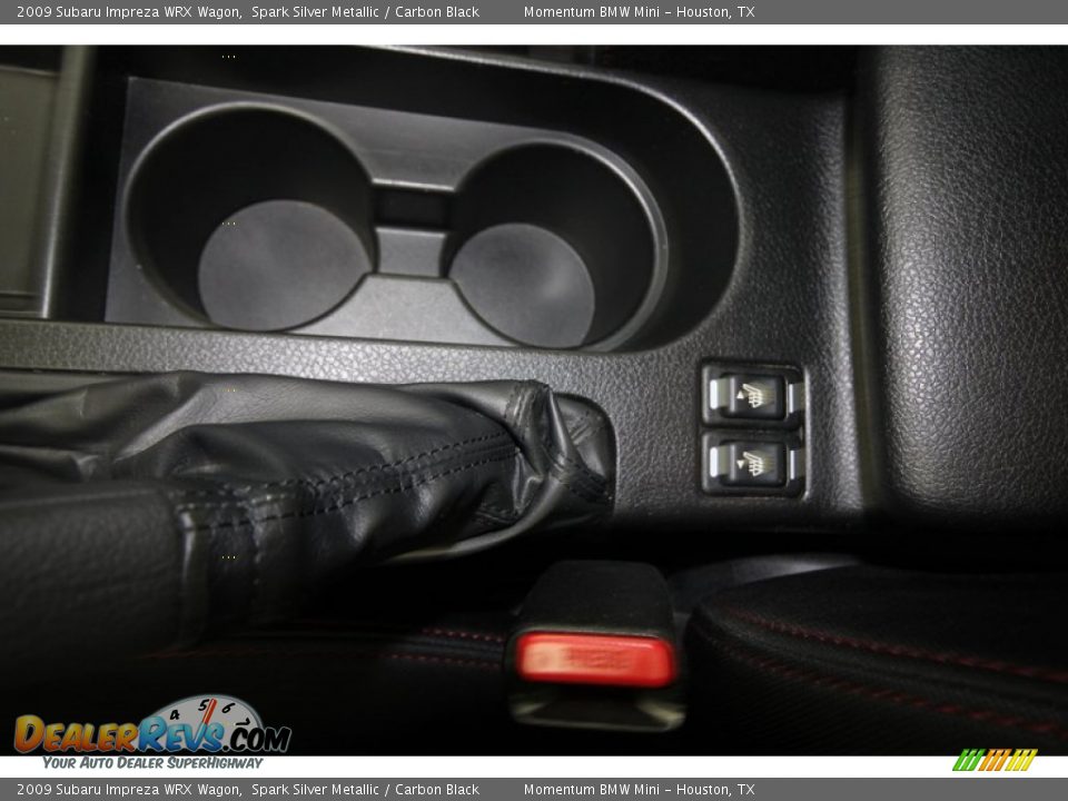 2009 Subaru Impreza WRX Wagon Spark Silver Metallic / Carbon Black Photo #26