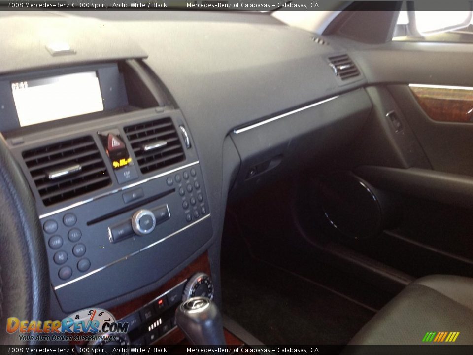 2008 Mercedes-Benz C 300 Sport Arctic White / Black Photo #10