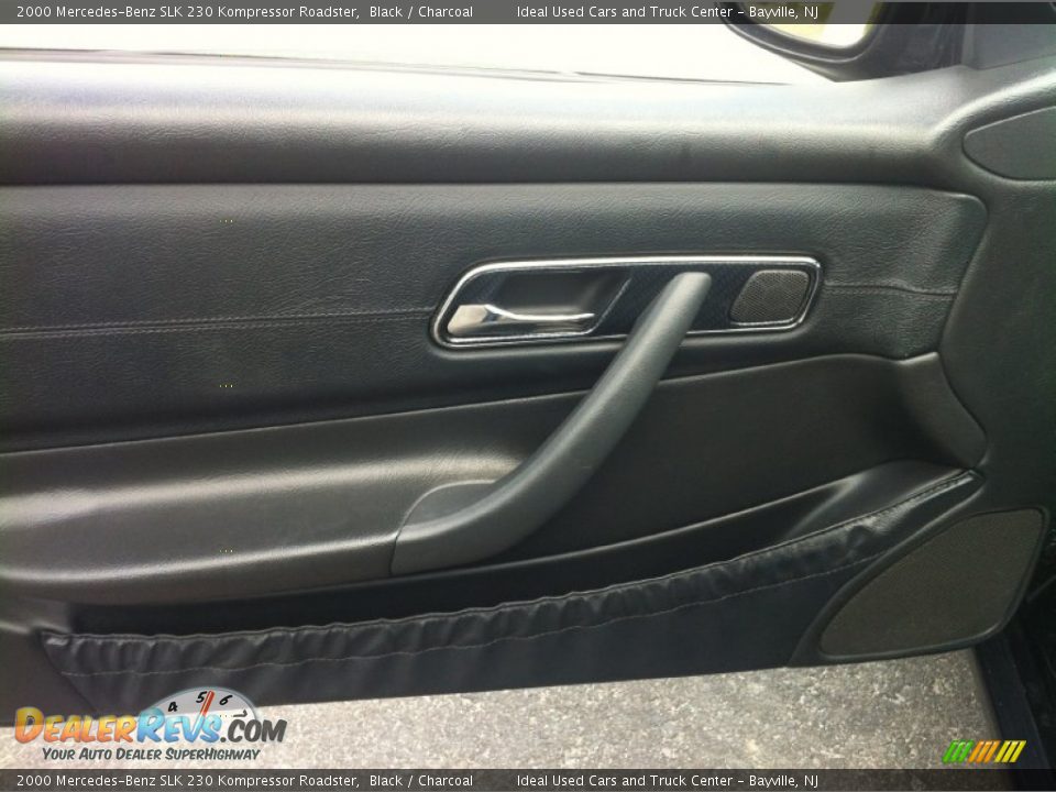 2000 Mercedes-Benz SLK 230 Kompressor Roadster Black / Charcoal Photo #16