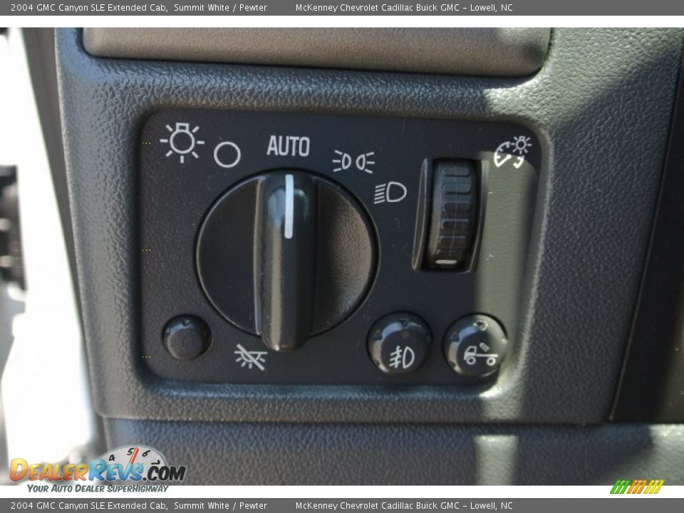 2004 GMC Canyon SLE Extended Cab Summit White / Pewter Photo #11