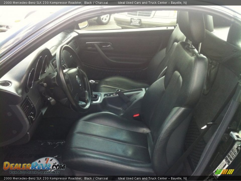 2000 Mercedes-Benz SLK 230 Kompressor Roadster Black / Charcoal Photo #18