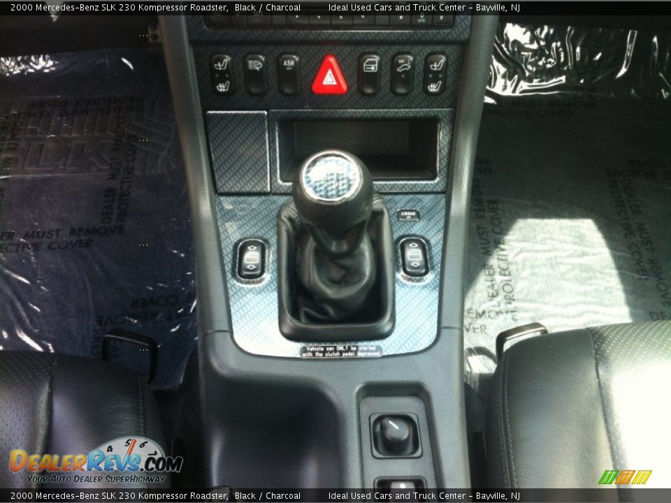 2000 Mercedes-Benz SLK 230 Kompressor Roadster Black / Charcoal Photo #20