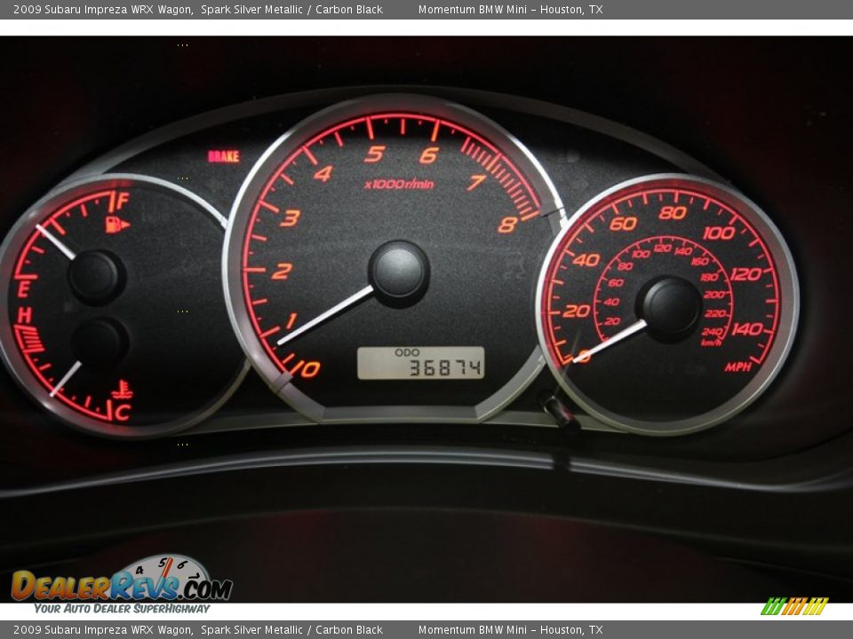 2009 Subaru Impreza WRX Wagon Gauges Photo #36