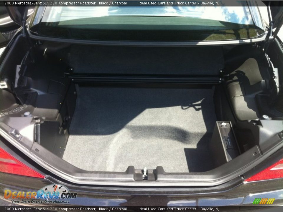 2000 Mercedes-Benz SLK 230 Kompressor Roadster Black / Charcoal Photo #24