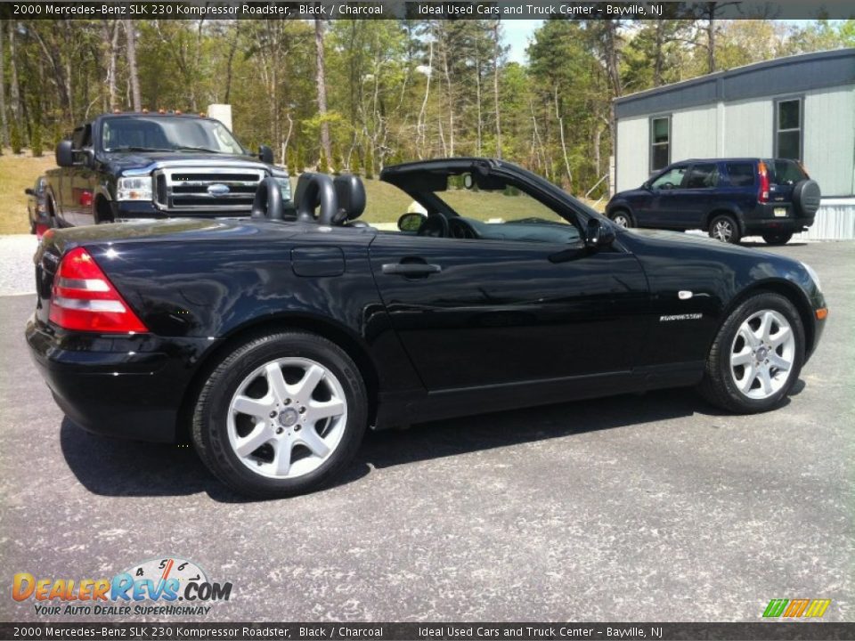 2000 Mercedes-Benz SLK 230 Kompressor Roadster Black / Charcoal Photo #28