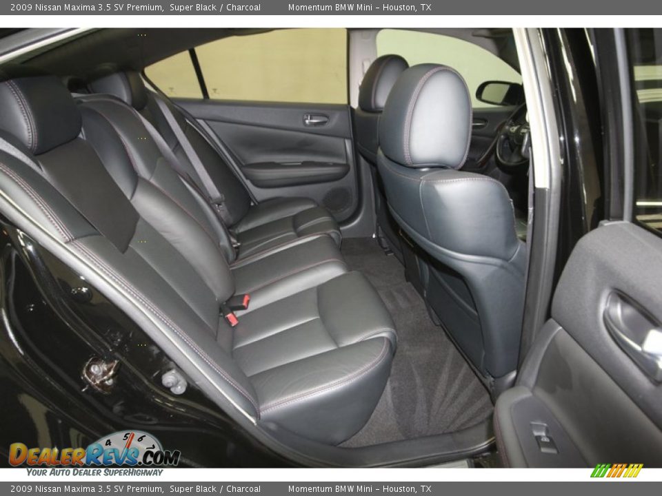 2009 Nissan Maxima 3.5 SV Premium Super Black / Charcoal Photo #20