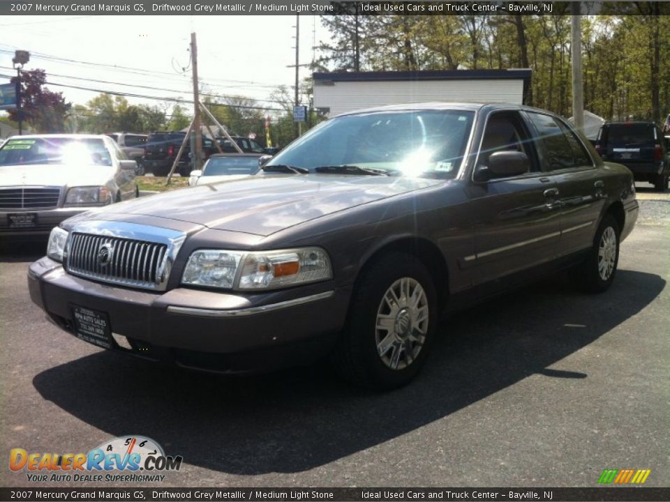 2007 Mercury Grand Marquis GS Driftwood Grey Metallic / Medium Light Stone Photo #1