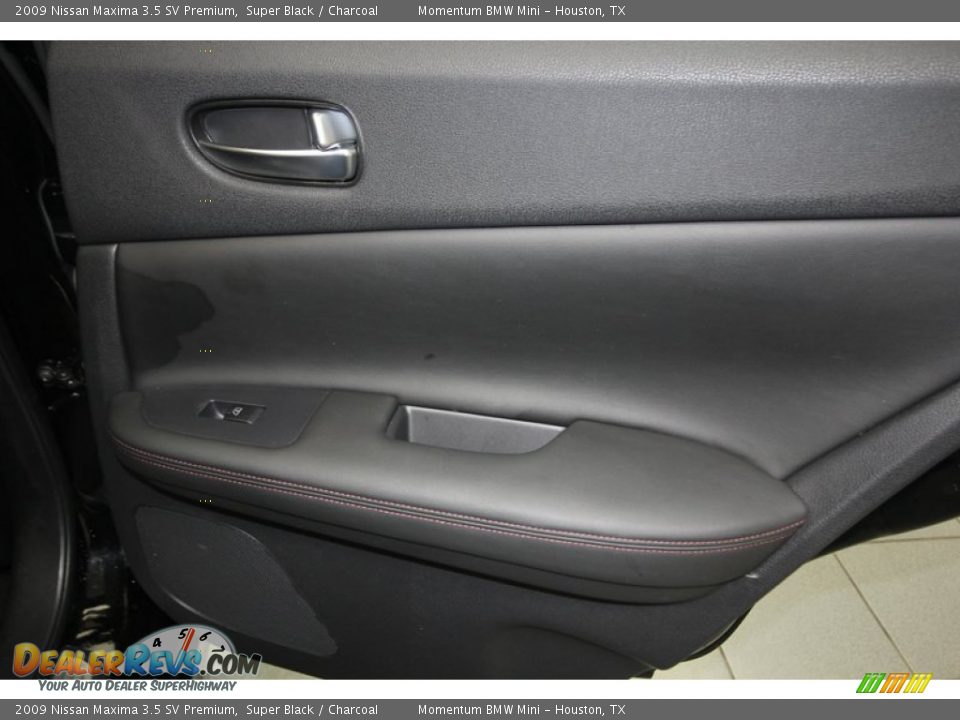 2009 Nissan Maxima 3.5 SV Premium Super Black / Charcoal Photo #21