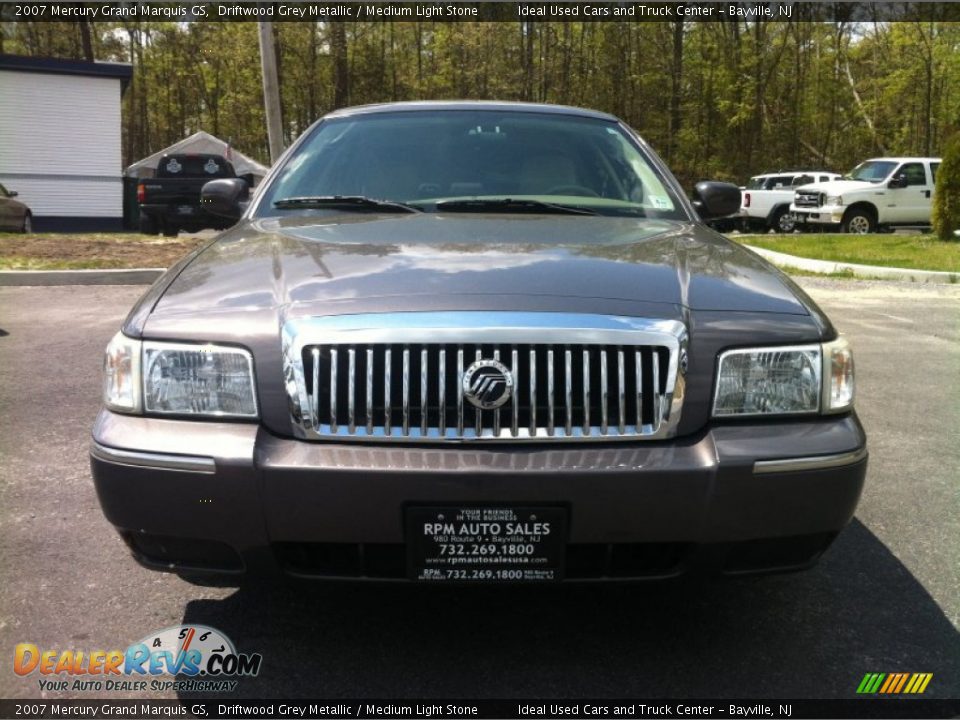 2007 Mercury Grand Marquis GS Driftwood Grey Metallic / Medium Light Stone Photo #2